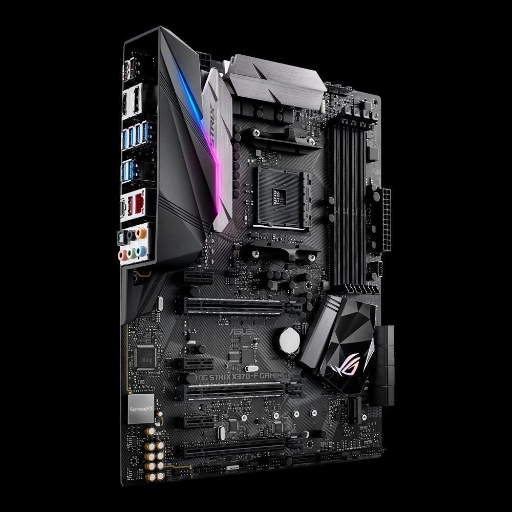 Asus ROG Strix X370 F Gaming Motherboard Specifications On